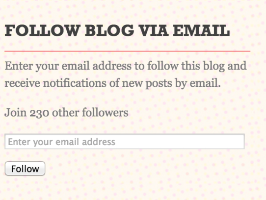 Finally, include a link to your blog, and a link back to this page.